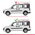 Fiat Doblo 2000-2009 Arası ile Uyumlu ACE-1 Ara Atkı Tavan Barı Gri 3 Adet
