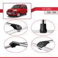 Fiat Doblo 2000-2009 Arası ile Uyumlu ACE-1 Ara Atkı Tavan Barı Gri 3 Adet