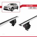 Kia Stonic 2017 ve Sonrası ile Uyumlu ACE-4 Ara Atkı Tavan Barı Gri 2 Adet
