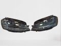 Volkswagen Golf 7 Uyumlu Yedek Parça U Led Far Silver Hareketli