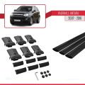 Vauxhall Antara 2007-2016 Arası ile Uyumlu FLY Model Ara Atkı Tavan Barı Siyah 3 Adet