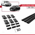 Toyota Proace 2017 ve Sonrası ile Uyumlu FLY Model Ara Atkı Tavan Barı Siyah 3 Adet