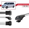 Volkswagen T6 Transporter 2015-2024 Arası ile Uyumlu ACE-1 Ara Atkı Tavan Barı Gri 3 Adet