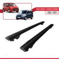 Ford Transit/Tourneo Connect 2 2014-2021 Arası ile Uyumlu HOOK Model Ara Atkı Tavan Barı Siyah 2 Adet