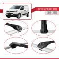 Toyota Proace City 2019-2022 Arası ile Uyumlu ACE-1 Ara Atkı Tavan Barı Siyah 3 Adet