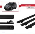 Ram V1000 2015-2022 Arası ile Uyumlu BASIC Model Ara Atkı Tavan Barı Siyah 3 Adet