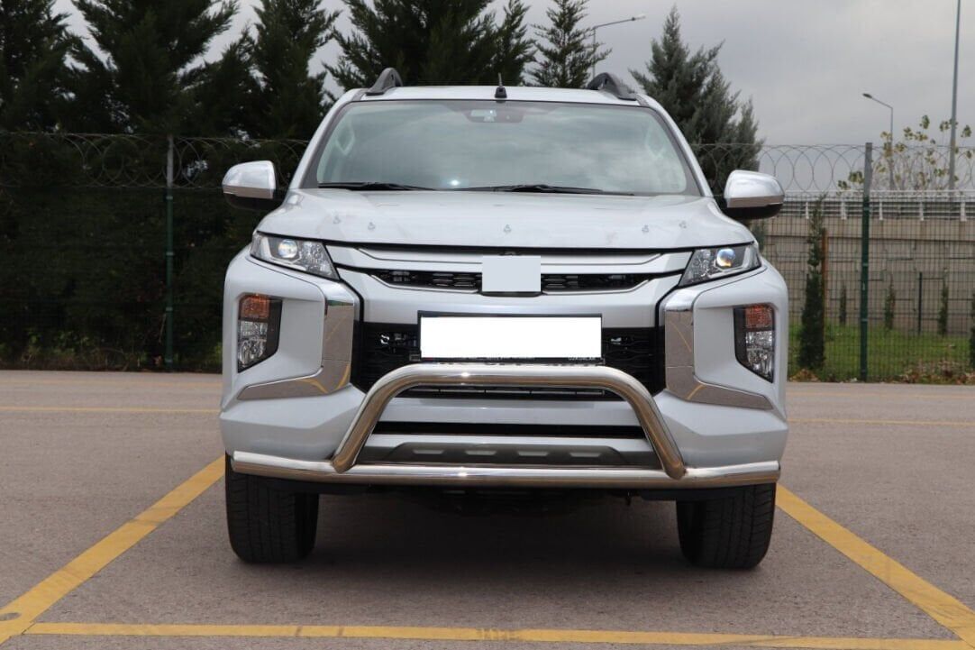 Mercedes X-Class 2017+ Uyumlu Yedek Parça Off Road Ön Koruma Krom Face Off AQM4WD PST14