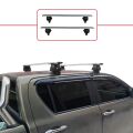 Toyota Hilux 8 (AN130) 2015 ve Sonrası ile Uyumlu ACE-4 Ara Atkı Tavan Barı Gri 2 Adet