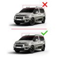 Citroen Berlingo 3 (K9) 2023 ve Sonrası ile Uyumlu ACE-2 Ara Atkı Tavan Barı Gri 2 Adet