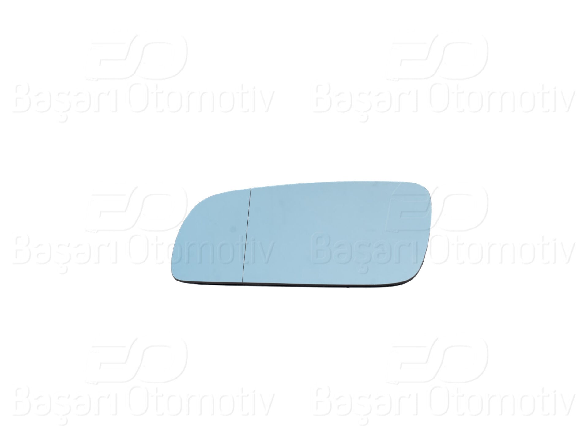 Audi A3 1994-2000 Ayna Camı Sol Isıtmasız Geniş Açılı Mavi Cam
