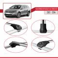 Volkswagen Passat B7 (3C) Alltrack 2012-2014 Arası ile Uyumlu ACE-1 Ara Atkı Tavan Barı Gri 2 Adet