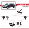 Peugeot 106 1992-2004 Arası ile Uyumlu ACE-4 Ara Atkı Tavan Barı Siyah 2 Adet