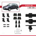 Peugeot 106 1992-2004 Arası ile Uyumlu ACE-4 Ara Atkı Tavan Barı Siyah 2 Adet