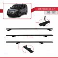 Ram Promaster City (636) 2015-2022 Arası ile Uyumlu BASIC Model Ara Atkı Tavan Barı Siyah 3 Adet