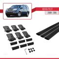 Honda Pilot 2 2009-2015 Arası ile Uyumlu FLY Model Ara Atkı Tavan Barı Siyah 3 Adet