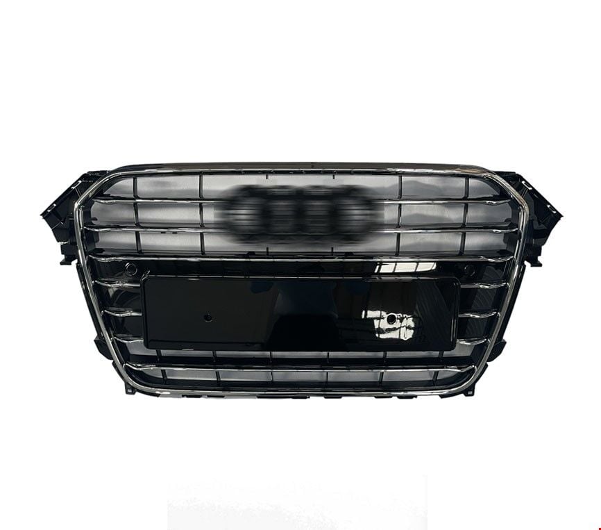 Audi A4 2013 ve Sonrası Ön Panjur Kromlu S Line
