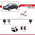 Peugeot 106 1992-2004 Arası ile Uyumlu ACE-4 Ara Atkı Tavan Barı Gri 2 Adet