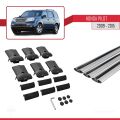 Honda Pilot 2 2009-2015 Arası ile Uyumlu FLY Model Ara Atkı Tavan Barı Gri 3 Adet