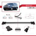 Honda Pilot 2 2009-2015 Arası ile Uyumlu FLY Model Ara Atkı Tavan Barı Gri 3 Adet
