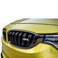 Bmw F32-F33 2013-2019 Uyumlu Yedek Parça M4 Çift Çizgi Böbrek Panjur Piano Black