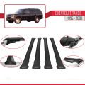 Chevrolet Tahoe 1995-2000 Arası ile Uyumlu FLY Model Ara Atkı Tavan Barı Siyah 4 Adet
