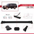 Chevrolet Tahoe 1995-2000 Arası ile Uyumlu FLY Model Ara Atkı Tavan Barı Siyah 4 Adet