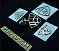 Mercedes Maybach Kaput ve Bagaj Logosu Seti
