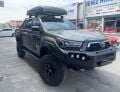 Toyota Hilux 2015-2021 Uyumlu Yedek Parça Off Road Çelik Ön Tampon Koruma AQM4WD M50