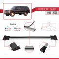 Chevrolet Tahoe 1995-2000 Arası ile Uyumlu FLY Model Ara Atkı Tavan Barı Gri 4 Adet