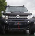 Volkswagen Amarok 2010-2021 Uyumlu Yedek Parça Off Road Çelik Ön Tampon Koruma AQM4WD S50