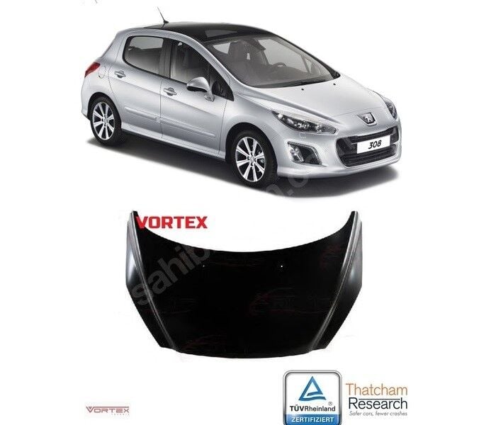 Peugeot 308 2007 ve Sonrası Motor Kaputu Taiwan