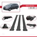 Honda Odyssey 2011-2017 Arası ile Uyumlu FLY Model Ara Atkı Tavan Barı Siyah 3 Adet