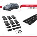 Honda Odyssey 2011-2017 Arası ile Uyumlu FLY Model Ara Atkı Tavan Barı Siyah 3 Adet