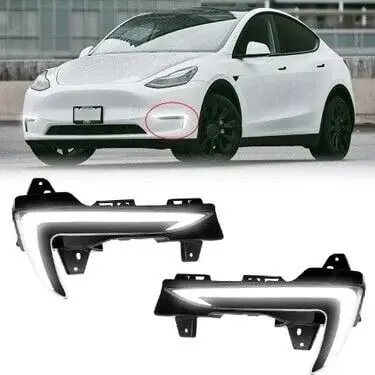 Tesla Model Y 2017 ve Sonrası Sis Fari Sol
