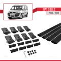 Fiat Doblo 2000-2009 Arası ile Uyumlu FLY Model Ara Atkı Tavan Barı Siyah 4 Adet