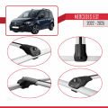 Mercedes EQT / Citan W420 2022-2025 Arası ile Uyumlu ACE-1 Ara Atkı Tavan Barı Gri 3 Adet