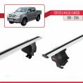 Toyota Hilux 7 (AN30) Post-Facelift 2011-2015 Arası ile Uyumlu ACE-4 Ara Atkı Tavan Barı Gri 2 Adet