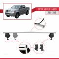 Toyota Hilux 7 (AN30) Post-Facelift 2011-2015 Arası ile Uyumlu ACE-4 Ara Atkı Tavan Barı Gri 2 Adet