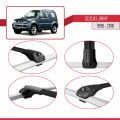 Suzuki Jimny 3 1998-2018 Arası ile Uyumlu ACE-1 Ara Atkı Tavan Barı Siyah 3 Adet