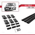 Fiat Doblo 2000-2009 Arası ile Uyumlu FLY Model Ara Atkı Tavan Barı Siyah 3 Adet