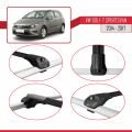Volkswagen Golf Sportvan 2014-2017 Arası ile Uyumlu ACE-1 Ara Atkı Tavan Barı Siyah 2 Adet