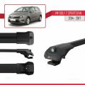 Volkswagen Golf Sportvan 2014-2017 Arası ile Uyumlu ACE-1 Ara Atkı Tavan Barı Siyah 2 Adet