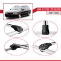 BMW 5 Serisi (E39) Touring 1997-2003 Arası ile Uyumlu ACE-1 Ara Atkı Tavan Barı Gri 2 Adet