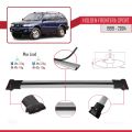Holden Frontera Sport 2 1999-2004 Arası ile Uyumlu FLY Model Ara Atkı Tavan Barı Gri 3 Adet