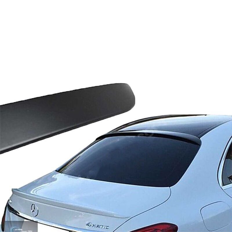 Mercedes W213 Uyumlu Yedek Parça Cam Üstü Spoiler Boyalı Fiber