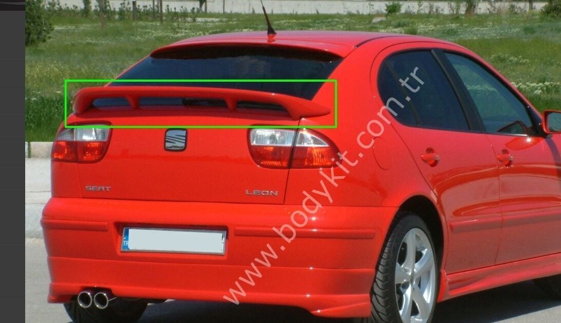 Seat Leon 1 Uyumlu Yedek Parça Cam Altı Spoiler