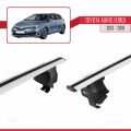 Toyota Auris 2 (E180) 2013-2018 Arası ile Uyumlu ACE-4 Ara Atkı Tavan Barı Gri 2 Adet