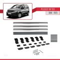 Peugeot Rifter 2019-2022 Arası ile Uyumlu BASIC Model Ara Atkı Tavan Barı Gri 3 Adet