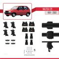 Mazda 121 1991-2002 Arası ile Uyumlu ACE-4 Ara Atkı Tavan Barı Siyah 2 Adet