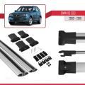 BMW X3 (E83) 2003-2010 Arası ile Uyumlu FLY Model Ara Atkı Tavan Barı Gri 2 Adet